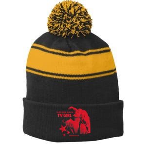 Tv Girl Album Frenchs Exit Stripe Pom Pom Beanie