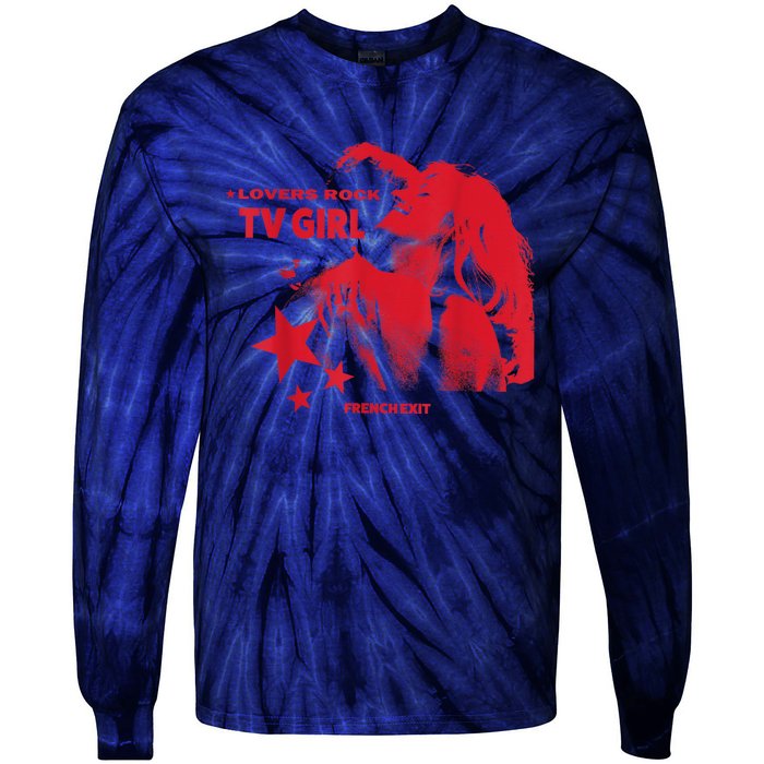 Tv Girl Album Frenchs Exit Tie-Dye Long Sleeve Shirt