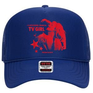 Tv Girl Album Frenchs Exit High Crown Mesh Back Trucker Hat