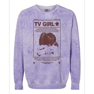 Tv Girl Album Frenchs Exit Colorblast Crewneck Sweatshirt