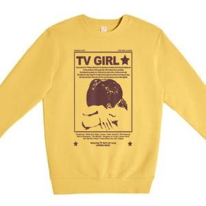 Tv Girl Album Frenchs Exit Premium Crewneck Sweatshirt