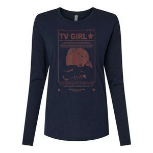 Tv Girl Album Frenchs Exit Womens Cotton Relaxed Long Sleeve T-Shirt