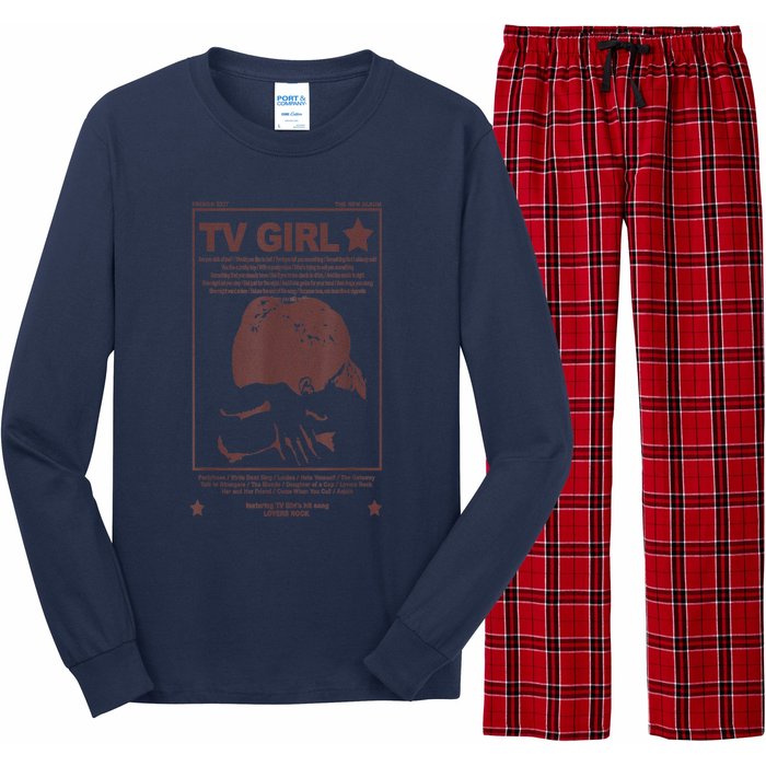 Tv Girl Album Frenchs Exit Long Sleeve Pajama Set