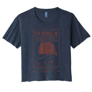 Tv Girl Album Frenchs Exit Women's Crop Top Tee