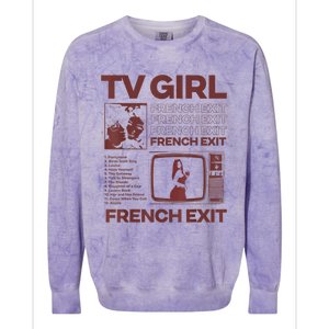 Tv Girl Album Frenchs Exit Colorblast Crewneck Sweatshirt