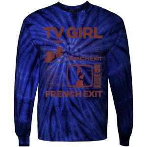 Tv Girl Album Frenchs Exit Tie-Dye Long Sleeve Shirt