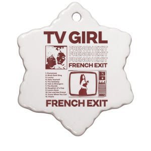 Tv Girl Album Frenchs Exit Ceramic Star Ornament