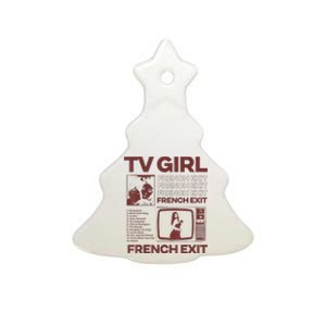 Tv Girl Album Frenchs Exit Ceramic Tree Ornament