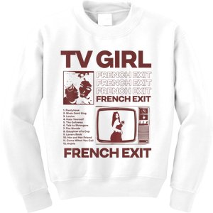 Tv Girl Album Frenchs Exit Kids Sweatshirt