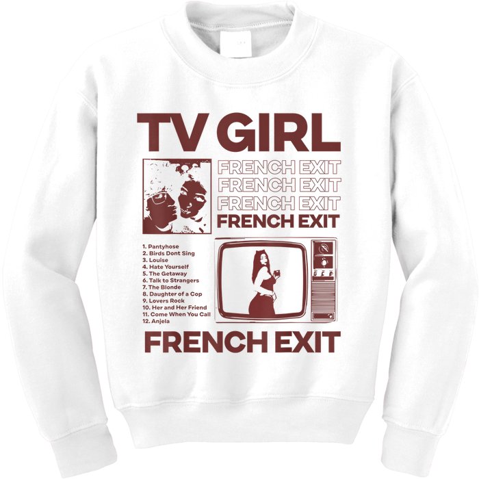 Tv Girl Album Frenchs Exit Kids Sweatshirt