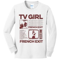 Tv Girl Album Frenchs Exit Kids Long Sleeve Shirt