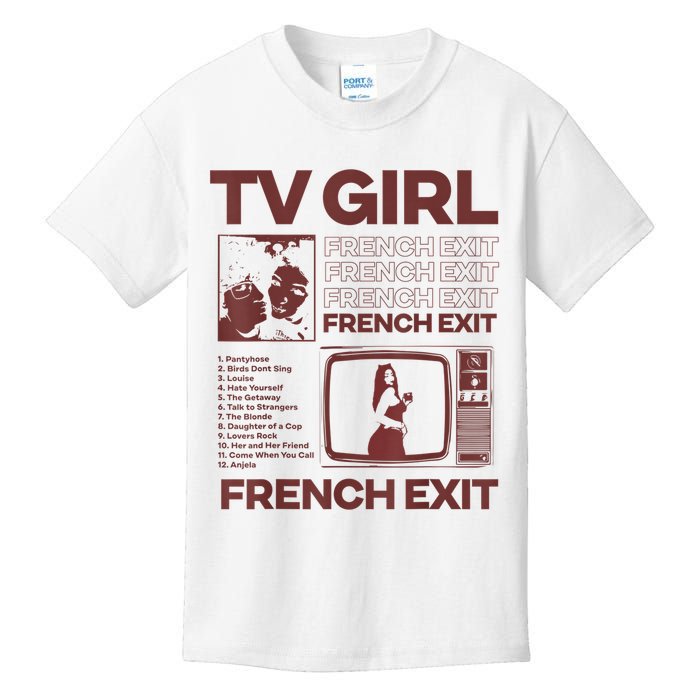 Tv Girl Album Frenchs Exit Kids T-Shirt