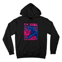 Tv Girl Album Frenchs Exit Who Really Cares Cat Tv Girl Hoodie