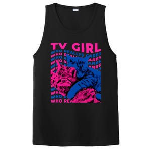 Tv Girl Album Frenchs Exit Who Really Cares Cat Tv Girl PosiCharge Competitor Tank