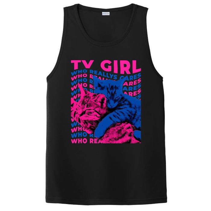 Tv Girl Album Frenchs Exit Who Really Cares Cat Tv Girl PosiCharge Competitor Tank