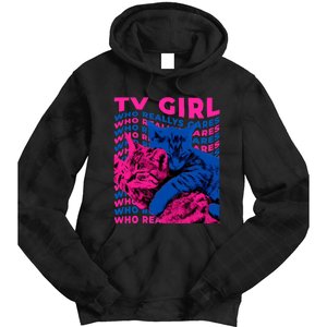 Tv Girl Album Frenchs Exit Who Really Cares Cat Tv Girl Tie Dye Hoodie