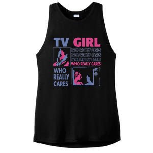 Tv Girl Album Frenchs Exit Ladies PosiCharge Tri-Blend Wicking Tank