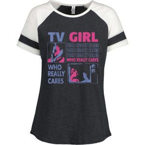 Tv Girl Album Frenchs Exit Enza Ladies Jersey Colorblock Tee