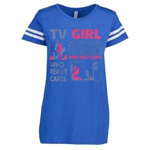 Tv Girl Album Frenchs Exit Enza Ladies Jersey Football T-Shirt