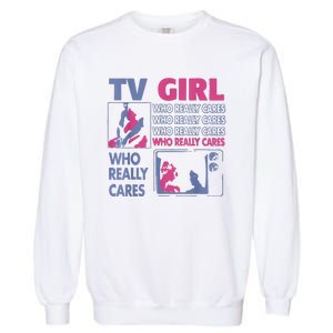 Tv Girl Album Frenchs Exit Garment-Dyed Sweatshirt