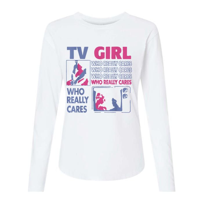 Tv Girl Album Frenchs Exit Womens Cotton Relaxed Long Sleeve T-Shirt