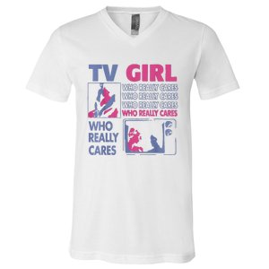 Tv Girl Album Frenchs Exit V-Neck T-Shirt