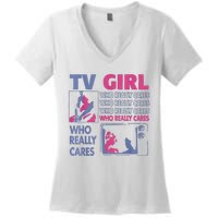 Tv Girl Album Frenchs Exit Women's V-Neck T-Shirt