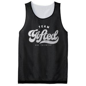 Team Gifted and Talented Exceptional Student Teacher Smart Mesh Reversible Basketball Jersey Tank