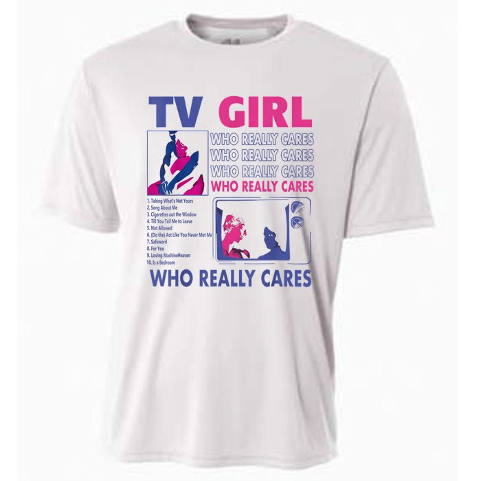 Tv Girl Album Frenchs Exit Funny Cooling Performance Crew T-Shirt