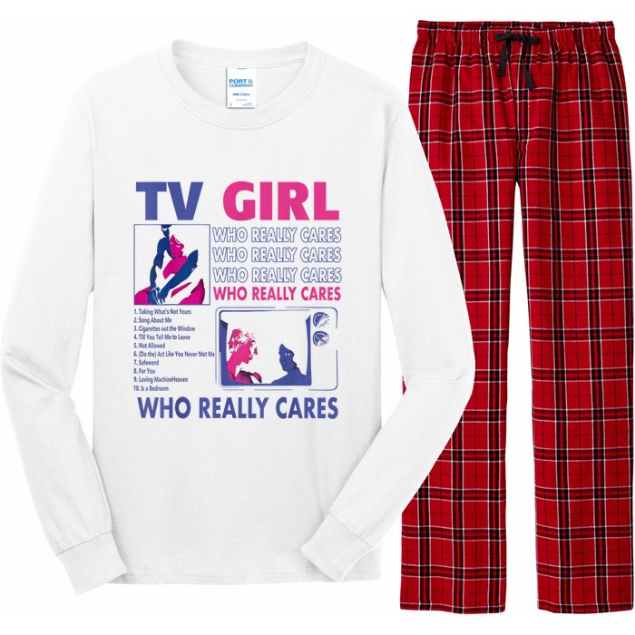 Tv Girl Album Frenchs Exit Funny Long Sleeve Pajama Set