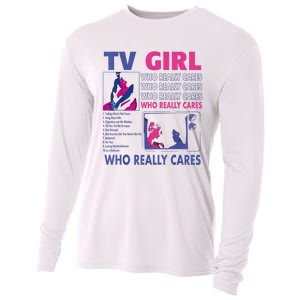 Tv Girl Album Frenchs Exit Funny Cooling Performance Long Sleeve Crew