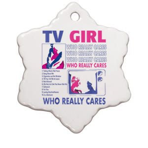 Tv Girl Album Frenchs Exit Funny Ceramic Star Ornament