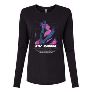 Tv Girl Album Frenchs Exit Who Really Cares Song List Womens Cotton Relaxed Long Sleeve T-Shirt