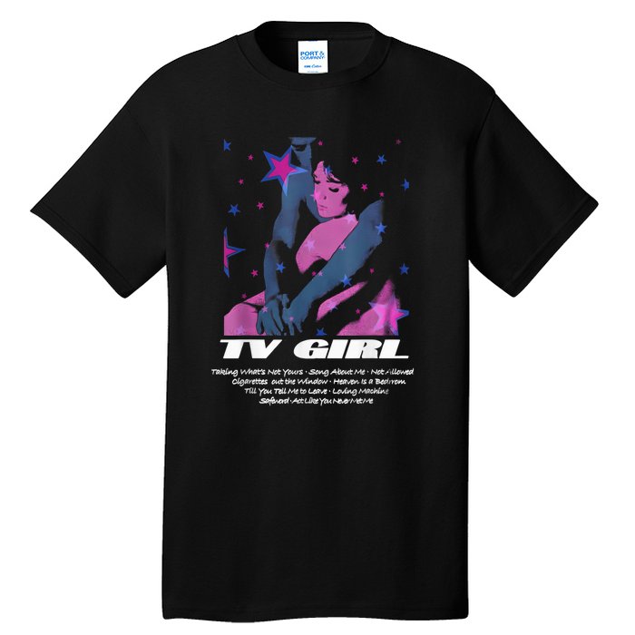 Tv Girl Album Frenchs Exit Who Really Cares Song List Tall T-Shirt