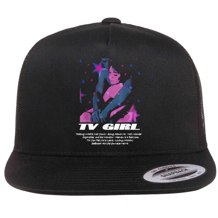 Tv Girl Album Frenchs Exit Who Really Cares Song List Flat Bill Trucker Hat