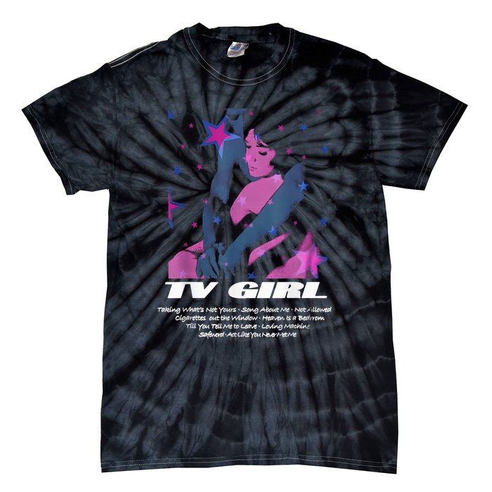 Tv Girl Album Frenchs Exit Who Really Cares Song List Tie-Dye T-Shirt