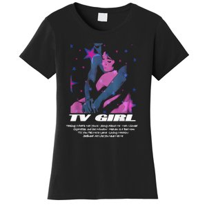 Tv Girl Album Frenchs Exit Who Really Cares Song List Women's T-Shirt