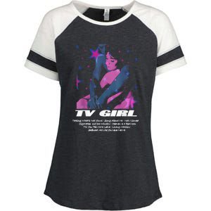 Tv Girl Album Frenchs Exit Who Really Cares Song List Enza Ladies Jersey Colorblock Tee