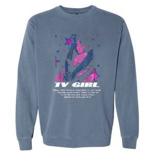 Tv Girl Album Frenchs Exit Who Really Cares Song List Garment-Dyed Sweatshirt