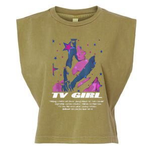 Tv Girl Album Frenchs Exit Who Really Cares Song List Garment-Dyed Women's Muscle Tee