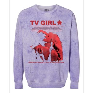 Tv Girl Album Frenchs Exit Colorblast Crewneck Sweatshirt