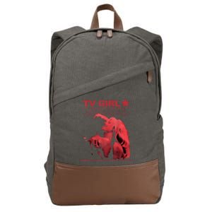 Tv Girl Album Frenchs Exit Cotton Canvas Backpack