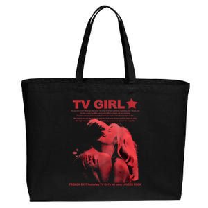 Tv Girl Album Frenchs Exit Cotton Canvas Jumbo Tote