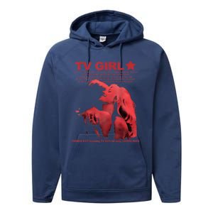 Tv Girl Album Frenchs Exit Performance Fleece Hoodie