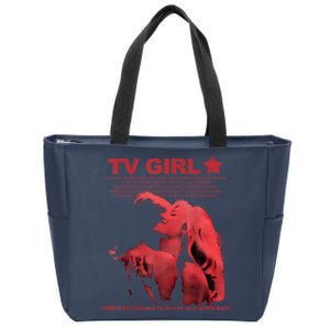 Tv Girl Album Frenchs Exit Zip Tote Bag