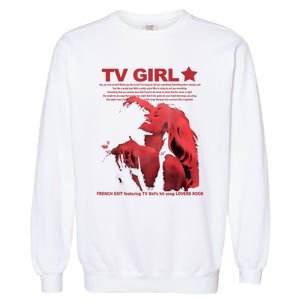 Tv Girl Album Frenchs Exit Garment-Dyed Sweatshirt