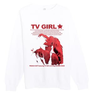 Tv Girl Album Frenchs Exit Premium Crewneck Sweatshirt