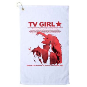 Tv Girl Album Frenchs Exit Platinum Collection Golf Towel