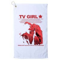 Tv Girl Album Frenchs Exit Platinum Collection Golf Towel