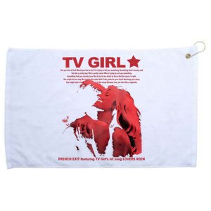 Tv Girl Album Frenchs Exit Grommeted Golf Towel